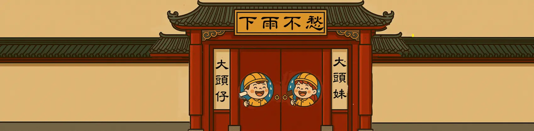 下雨長板